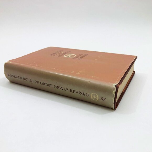 Roberts Rules of Order Newly revised 1970 HB DC Enlarged Edition by S C Robert - Picture 11 of 13